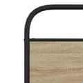 Pikkukuva 9 / 10: vidaXL Sängynrunko ilman patjaa 107x203 cm savutammi tekninen puu