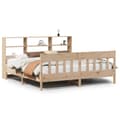 Miniatyrbilde 3 av 11: vidaXL Sengeramme uten madrass 180x200 cm heltre furu