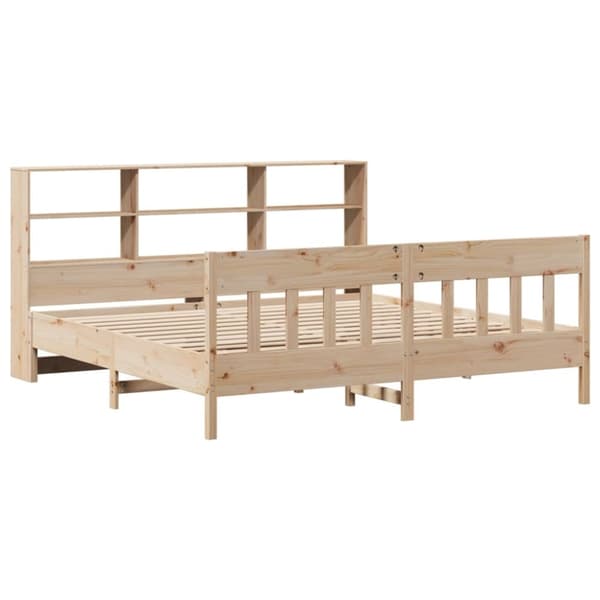 vidaXL Sengeramme uten madrass 180x200 cm heltre furu