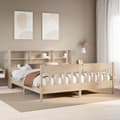 Miniatyrbilde 2 av 11: vidaXL Sengeramme uten madrass 180x200 cm heltre furu