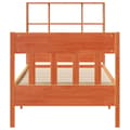 Miniatyrbilde 5 av 11: vidaXL Sengeramme uten madrass voksbrun 100x200 cm heltre furu
