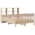 Miniatyrbilde 4 av 11: vidaXL Sengeramme uten madrass 120x200 cm heltre furu