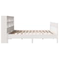 Miniatyrbillede 8 af 11: vidaXL sengeramme uden madras 180x200 cm massivt fyrretræ hvid