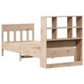 Miniatyrbilde 9 av 11: vidaXL Sengeramme uten madrass 75x190 cm heltre furu