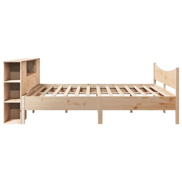 vidaXL sengeramme uden madras 200x200 cm massivt fyrretræ