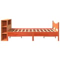 Miniatyrbilde 8 av 11: vidaXL Sengeramme uten madrass brun 135x190 cm heltre furu