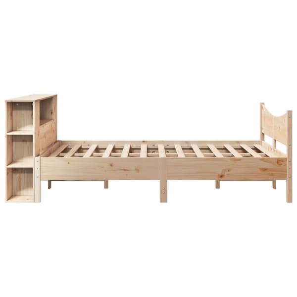 vidaXL Sengeramme uten madrass 160x200 cm heltre furu