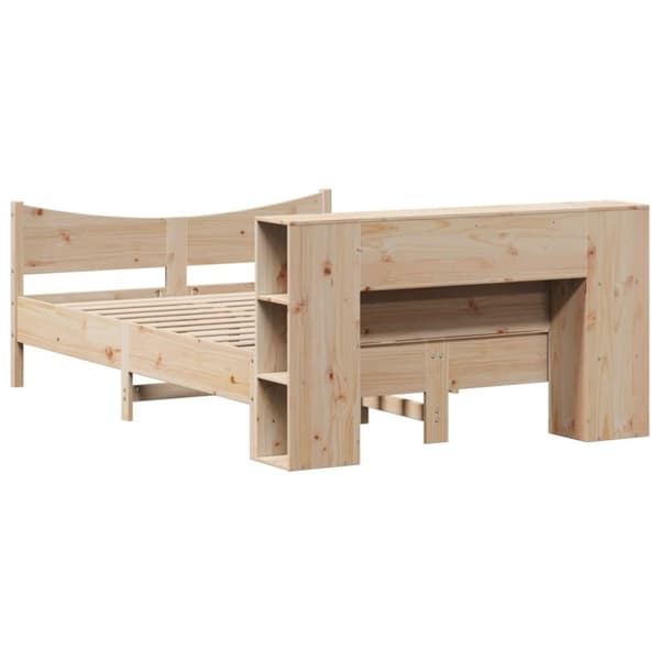 vidaXL Sengeramme uten madrass 160x200 cm heltre furu