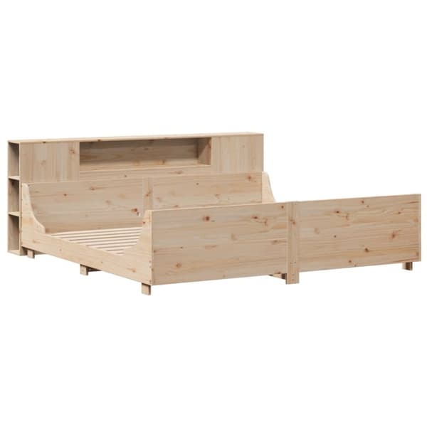 vidaXL Sengeramme uten madrass 180x200 cm heltre furu