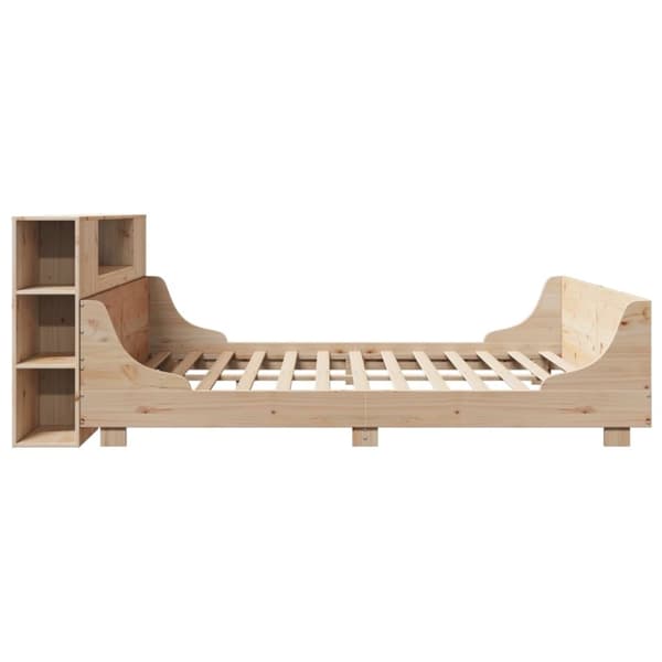 vidaXL Sengeramme uten madrass 180x200 cm heltre furu