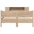 Miniatyrbilde 5 av 11: vidaXL Sengeramme uten madrass 140x190 cm heltre furu