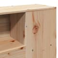 Miniatyrbilde 11 av 11: vidaXL Sengeramme uten madrass 160x200 cm heltre furu