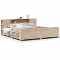 Miniatyrbilde 1 av 11: vidaXL Sengeramme uten madrass 180x200 cm heltre furu
