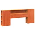 Miniatyrbilde 7 av 11: vidaXL Sengeramme uten madrass voksbrun 180x200 cm heltre furu