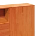 Miniatyrbilde 11 av 11: vidaXL Sengeramme uten madrass voksbrun 180x200 cm heltre furu