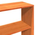 Miniatyrbilde 11 av 11: vidaXL Sengeramme uten madrass voksbrun 180x200 cm heltre furu