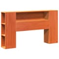 Miniatyrbilde 7 av 11: vidaXL Sengeramme uten madrass brun 150x200 cm heltre furu