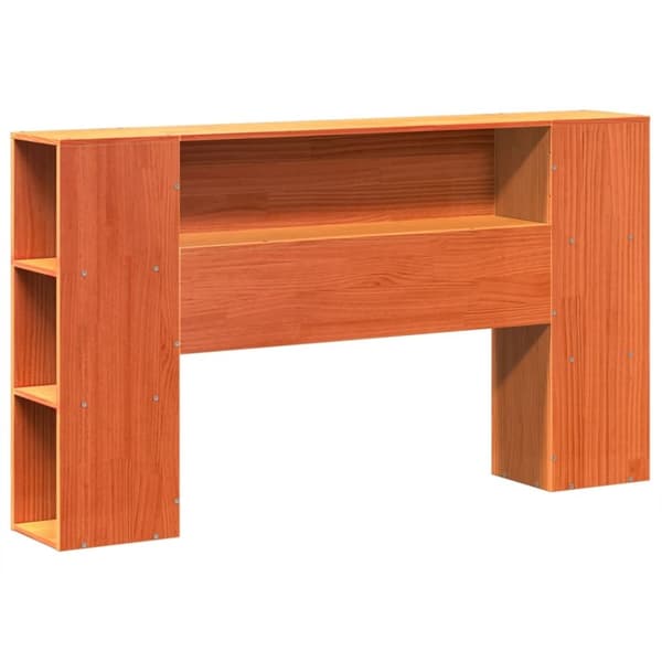 vidaXL Sengeramme uten madrass brun 150x200 cm heltre furu