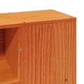 Miniatyrbilde 11 av 11: vidaXL Sengeramme uten madrass brun 150x200 cm heltre furu