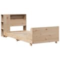 Miniatyrbilde 4 av 11: vidaXL Sengeramme uten madrass 100x200 cm heltre furu