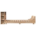 Miniatyrbilde 8 av 11: vidaXL Sengeramme uten madrass 100x200 cm heltre furu