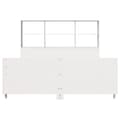 Miniatyrbilde 5 av 11: vidaXL Sengeramme uten madrass hvit 120x190 cm heltre furu