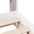 Miniatyrbillede 10 af 11: vidaXL sengeramme uden madras 180x200 cm massivt fyrretræ hvid