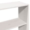 Miniatyrbillede 11 af 11: vidaXL sengeramme uden madras 180x200 cm massivt fyrretræ hvid