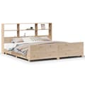 Miniatyrbilde 3 av 11: vidaXL Sengeramme uten madrass 180x200 cm heltre furu