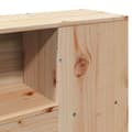 Miniatyrbilde 11 av 11: vidaXL Sengeramme uten madrass 140x190 cm heltre furu