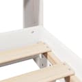 Miniatyrbilde 10 av 11: vidaXL Sengeramme uten madrass hvit 140x200 cm heltre furu