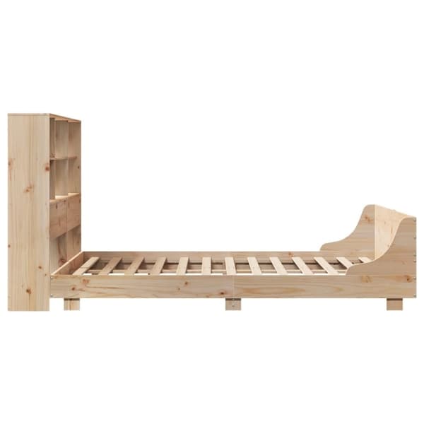 vidaXL Sengeramme uten madrass 140x200 cm heltre furu
