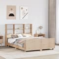 Miniatyrbilde 2 av 11: vidaXL Sengeramme uten madrass 140x200 cm heltre furu