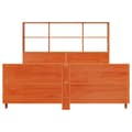 Miniatyrbilde 5 av 11: vidaXL Sengeramme uten madrass voksbrun 140x190 cm heltre furu