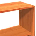 Miniatyrbilde 11 av 11: vidaXL Sengeramme uten madrass voksbrun 140x190 cm heltre furu