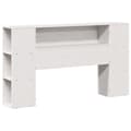 Miniatyrbilde 7 av 11: vidaXL Sengeramme uten madrass hvit 160x200 cm heltre furu