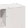 Miniatyrbilde 11 av 11: vidaXL Sengeramme uten madrass hvit 160x200 cm heltre furu