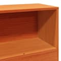 Miniatyrbilde 11 av 11: vidaXL Sengeramme uten madrass voksbrun 90x200 cm heltre furu