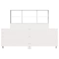 Miniatyrbilde 5 av 11: vidaXL Sengeramme uten madrass hvit 120x200 cm heltre furu
