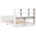 Miniatyrbilde 9 av 11: vidaXL Sengeramme uten madrass hvit 120x200 cm heltre furu