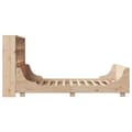 Miniatyrbilde 8 av 11: vidaXL Seng med bokhylle uten madrass 120x200 cm heltre