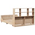 Miniatyrbilde 9 av 11: vidaXL Seng med bokhylle uten madrass 120x200 cm heltre