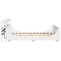 Miniatyrbilde 8 av 11: vidaXL Sengeramme uten madrass hvit 140x190 cm heltre furu