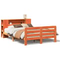 Miniatyrbilde 3 av 11: vidaXL Sengeramme uten madrass brun 135x190 cm heltre furu