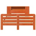 Miniatyrbilde 5 av 11: vidaXL Sengeramme uten madrass brun 135x190 cm heltre furu