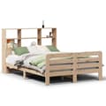 Miniatyrbilde 3 av 11: vidaXL Sengeramme uten madrass 140x200 cm heltre furu