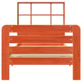 Miniatyrbilde 5 av 11: vidaXL Sengeramme uten madrass voksbrun 90x200 cm heltre furu