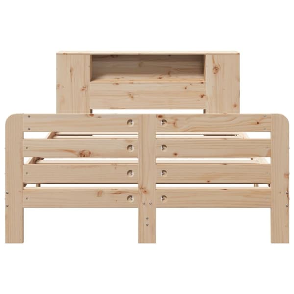 vidaXL Sengeramme uten madrass 140x190 cm heltre furu