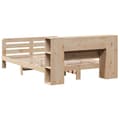 Miniatyrbilde 9 av 11: vidaXL Sengeramme uten madrass 140x190 cm heltre furu