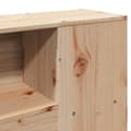 Miniatyrbilde 11 av 11: vidaXL Sengeramme uten madrass 140x190 cm heltre furu